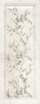 Кантри Шик белый панель матовый декорированный 20х50